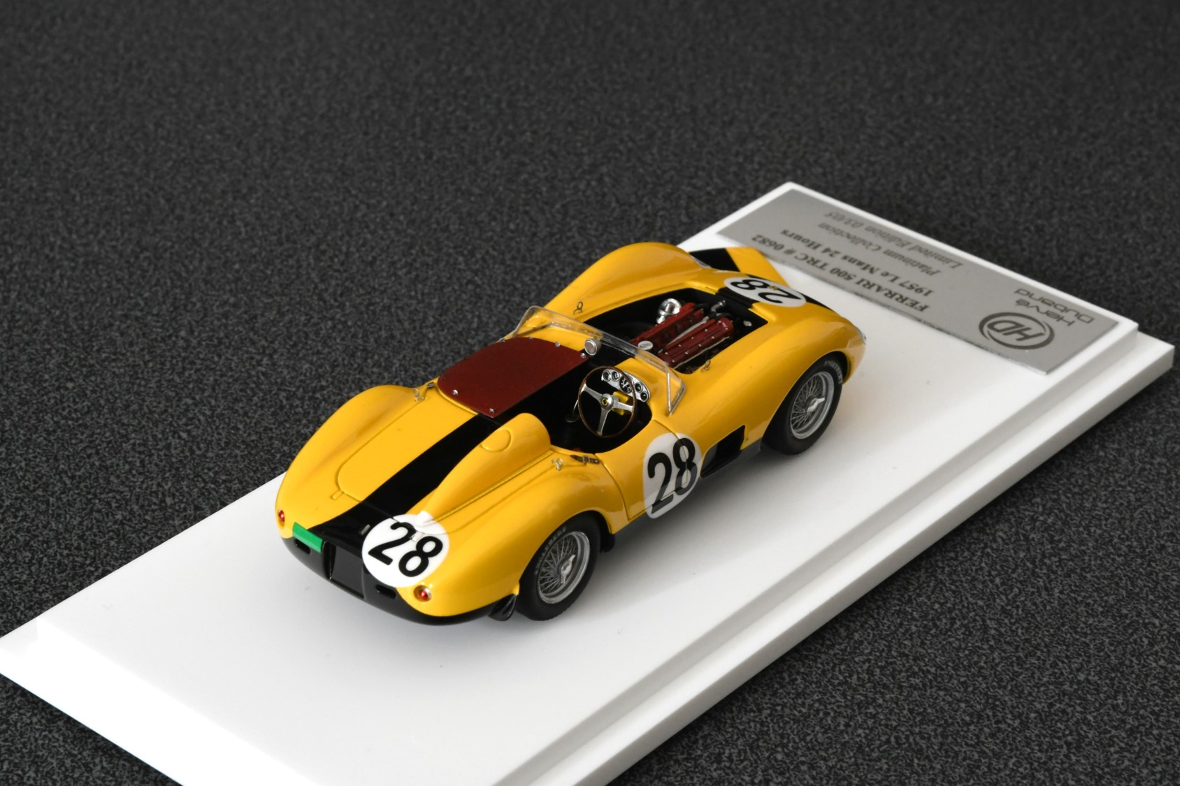 H. Duband : Ferrari 500 TRC platinium collection